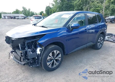 2022 Nissan Rogue Sv Intelligent Awd from USA, damaged, VIN 5N1BT3BB2NC710518